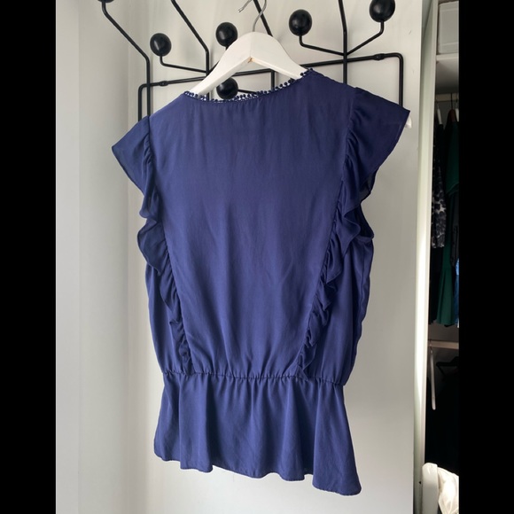 PARKER silk blouse Small - Picture 2 of 8